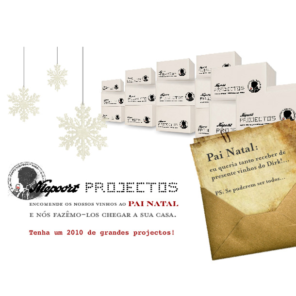 <p>Anima&ccedil;&atilde;o especial de Natal concebida para a p&aacute;gina de entrada do site Niepoort Projectos.</p>
