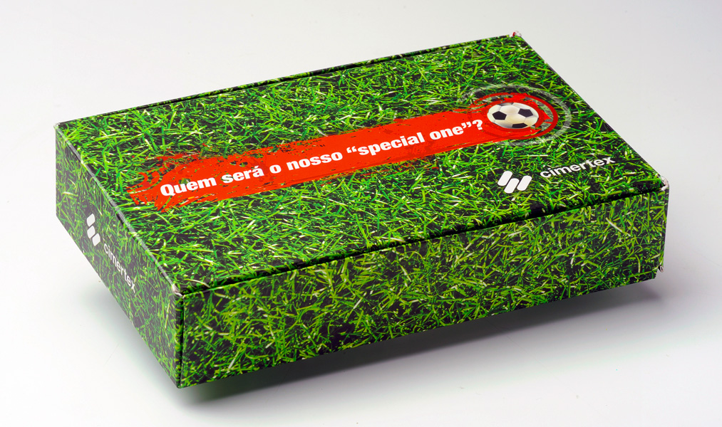 <p>Embalagem promocional com sorteio de viagem para apoio &agrave; Sele&ccedil;&atilde;o&nbsp;Portuguesa no&nbsp;mundial de futebol.</p>
